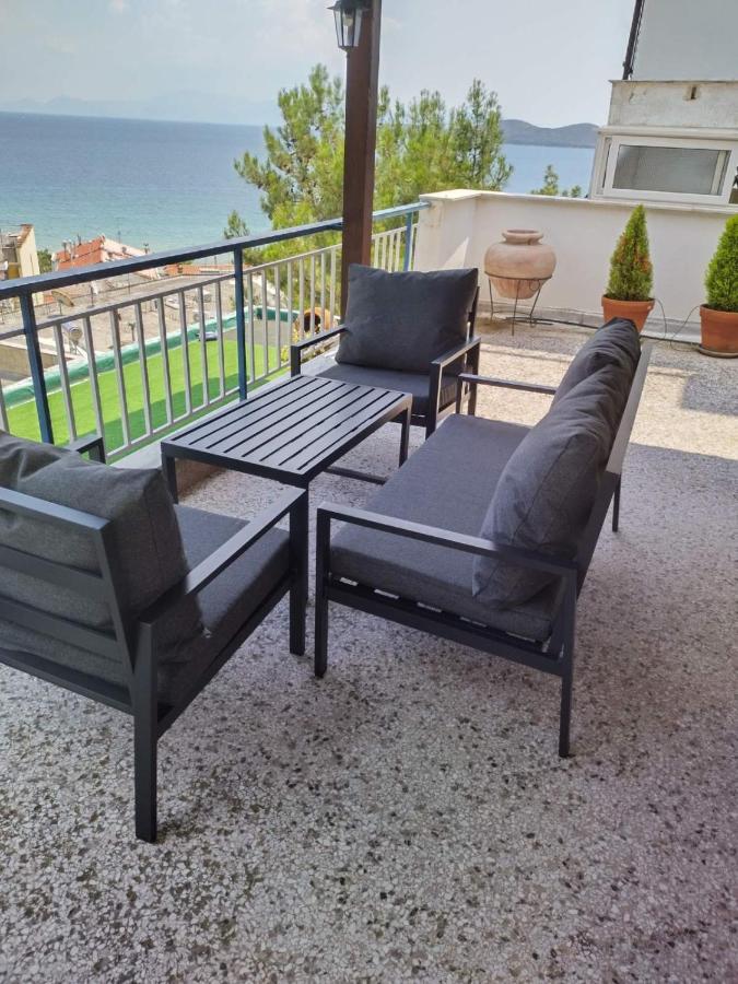 Panorama Apartment Néa Péramos Bagian luar foto